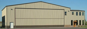 Metal Buildings Aircraft Hangar ID: 03210