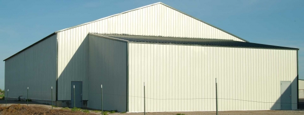 Metal Building Roof Pitch Example for 02108