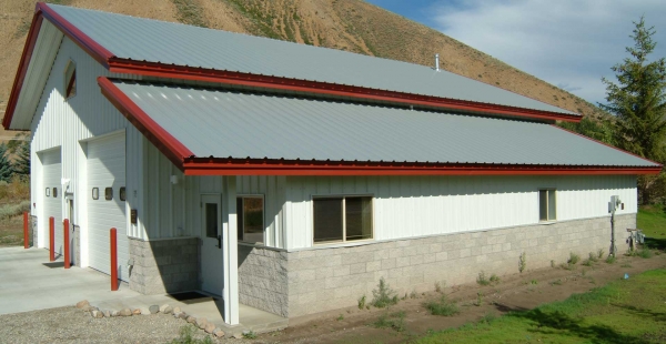 Metal Building Roof Pitch Example for Project 03167